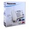 Panasonic Corded Landline Speaker Phone With Caller ID, White, KX-TS580MX