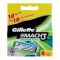 Gillette Mach3 Sensitive Cartridges, Razor Blades, 4-Pack