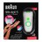 Braun Silk Epil 5 Legs, Body & Face Extra Attachment Epilator, White/Green, 5580