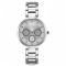 Titan Contemporary Chronograph Silver Dial Stainless Steel Strap Analog Watch For Women, 2480SM03