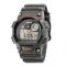 Casio Youth Super Illuminator Black Digital Vibration Alarm Men's Watch, Resin Band, W-735H-8AVDF