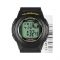 Casio Youth Illuminator Black/Gold Dual-Time Digital Alarm Men's Watch, F-200W-9ADF