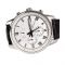 Casio Beside Men's Chronograph White Dial Leather Strap Watch, BEM-511L-7AVDF