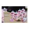 Tommee Tippee 0m+ Decorated Bottle Starter Set Slow Flow (Pink) - 423742