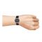 Casio Men's Dress Analog Black Dial Watch, Leather Strap, MTP-V001L-1BUDF