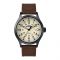 Timex Men's Indiglo Expedition Scout Brown Leather Strap Watch - T49963