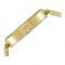 Titan Analog Brown/Golden Round Dial Metal Strap Watch For Women, 2527YM01