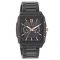 Titan Regalia Multifunction Black Square Dial Stainless Steel Men's Watch, 1689KM02