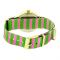 Timex Women's Fairfield Pink/Green Nylon Slip-Thru Strap Watch, TW2P91800