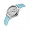 Casio Women's Analog Multi-Hands Dress Watch, Blue Leather Band, LTP-V300L-2AUDF
