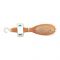 Mira Hair Brush, Oval Shape, Wooden Style, No. 320
