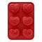 Flamingo Heart Cake Mould, Small, 6 Cup Moulds, FL-3416MD