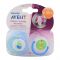 Avent Fashion Orthodontic Soothers 2-Pack 6-18m - SCF195/22
