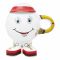 Cera-E-Noor Prism Decorated Smiley Face Candyman Mug With Lid