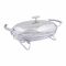 Food Warmer With Glass Dish, 2.4 Liters, KC-01