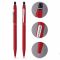 Cross Click Metallic Red Ballpoint Pen with Chrome, Black Medium Tip, AT0622-119