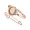 Titan Raga Analog Rose Gold Round Dial Metal Strap Watch For Women, 95051KM03