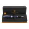 Cross Bailey Blue Lacquer Fountain Pen with Stainless Steel, Medium Nib, AT0456-12MS