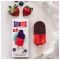 Wholesome Foods Pop Bar Strawberry Blueberry Ice Cream, 80g