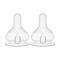 Tigex Stage 2 Air Control Silicone Teats, 6m+, 2-Pack, 6103