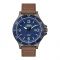 Timex Men's Expedition Ranger Brown Leather Strap Watch - TW4B10700