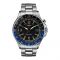 Timex Men's Allied Three GMT Stainless Steel Silver Watch - TW2R43500