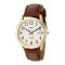 Timex Men's Easy Reader Watch, Brown/Gold - TW2P75800