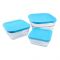 Pasabahce Gourment Food Containers, 3 Pieces, 97826