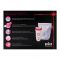 Braun Silk Epil 9 Gift Edition Legs, Body & Face Epilator White/Red - 9567