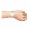 Obaku Women's Denmark Round White Dial With Fawn Bracelet Analog Watch, V211LXVIMV