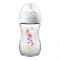Avent Natural Feeding Bottle, 1m+, 260ml/9oz, Flamingo, SCF627/41