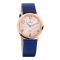 Titan Edge Naelofar Blue Strap Slim Watch For Women, 679WL06