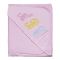 Angel's Kiss Interlock Baby Wrapping Sheets, Pink