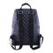 Louis Vuitton Style Women Backpack Grey/Black - 1885-2