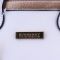 Burberry Style Women Handbag White - 8829