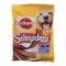 Pedigree Schmackos Dog Treats, Multi Flavored, 20-Pack, 172g