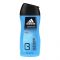 Adidas Ice Dive 3in1 Refreshing Body, Hair & Face Shower Gel, 250ml