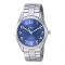 Timex Men's Briarwood Stainless Steel Watch, Blue Dial, TW2T46100