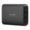 Aukey 3-Ports USB-C Charging Station With Power Delivery, Black, PA-Y13