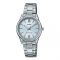 Casio Women's Standard Stainless Steel Pale Blue Watch, LTP-V005D-2B3UDF