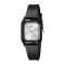 Casio Women's Black Resin Quartz Watch With White Dial, LQ-142E-7ADF