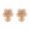 Pearl Girls Earrings, Golden, NS-088
