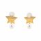 Girls Earrings, Star Shapred, NS-0135