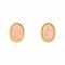 Girls Earrings, Peach, NS-0137