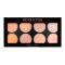 Makeup Revolution Blush Palette, Hot Spice, 8 Shades