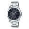 Casio Enticer Men's Black Dial Multi Hands Watch, Stainless Steel Band, MTP-V302D-1AUDF