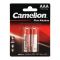 Camelion Plus Alkaline AAA Battery, 2-Pack, LR03-BP2