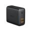 Aukey 36W USB-C Dual-Port Power Delivery Wall Charger With Dynamic Detect, Black, PA-D2