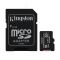 Kingston 32GB MicroSD Card 100MB/s Canvas Select Plus, Class 10