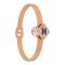 Channel Style Girls Bracelet, Rose Gold, NS-0162